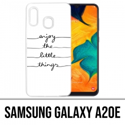 Custodia Samsung Galaxy A20e - Divertiti con le piccole cose