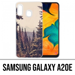 Coque Samsung Galaxy A20e - Foret Sapins