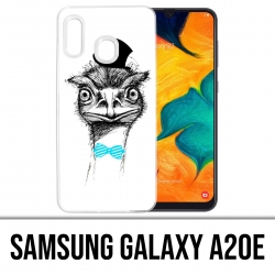 Custodia per Samsung Galaxy A20e - Struzzo Divertente