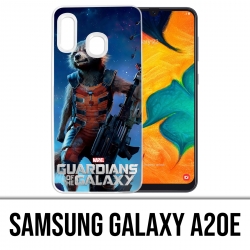 Custodia Guardians Of The Galaxy Rocket per Samsung Galaxy A20e
