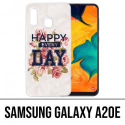 Custodie e protezioni Samsung Galaxy A20e - Happy Every Days Roses