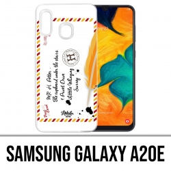 Coque Samsung Galaxy A20e - Harry Potter Lettre Poudlard