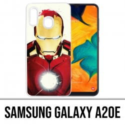 Samsung Galaxy A20e Case - Iron Man Paintart