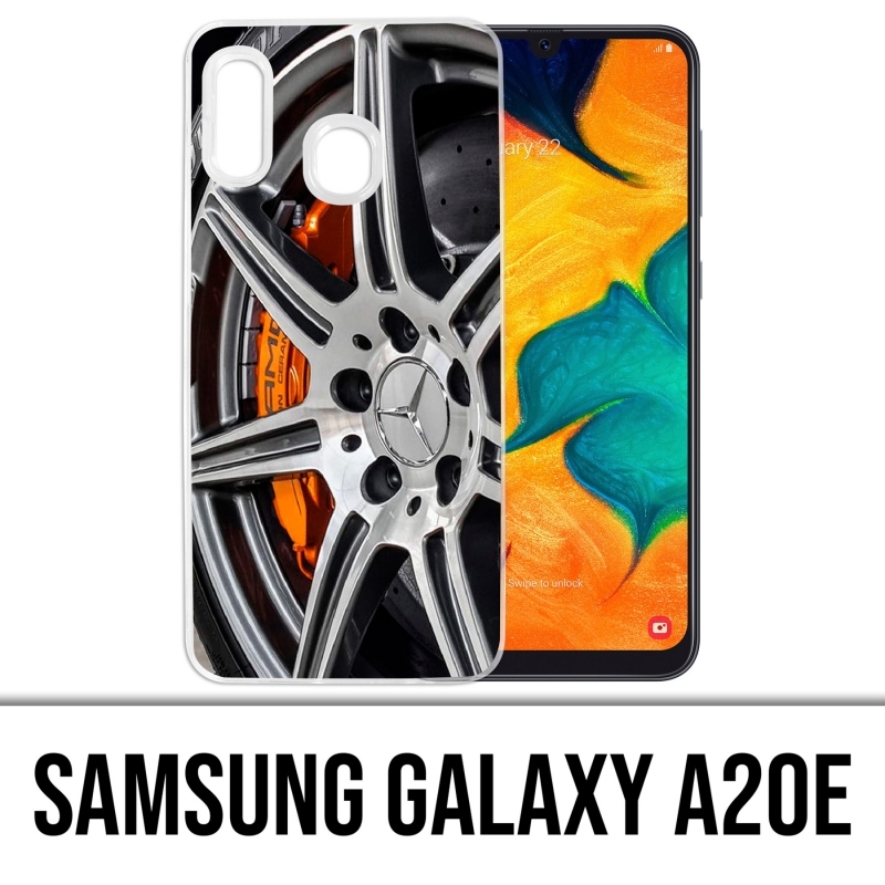 Custodia per Samsung Galaxy A20e - Cerchio Mercedes Amg