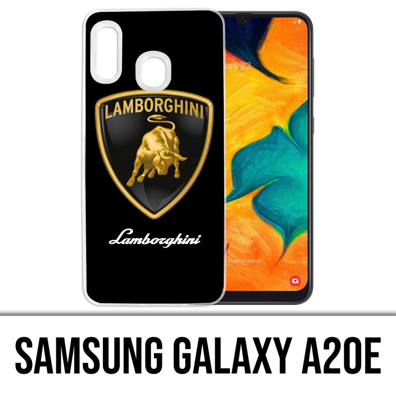 Custodia per Samsung Galaxy A20e - Logo Lamborghini