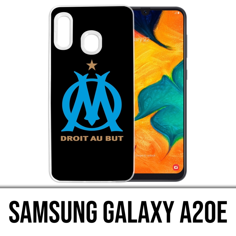 Custodia per Samsung Galaxy A20e - Om Logo Marsiglia nera