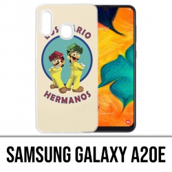 Coque Samsung Galaxy A20e - Los Mario Hermanos