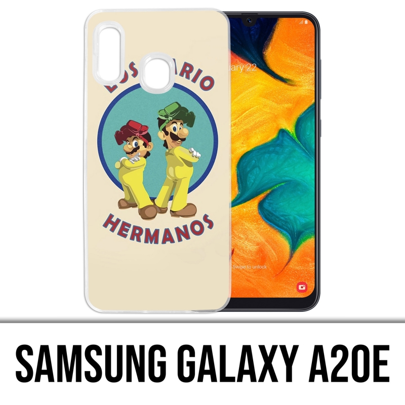 Custodia Samsung Galaxy A20e - Los Mario Hermanos