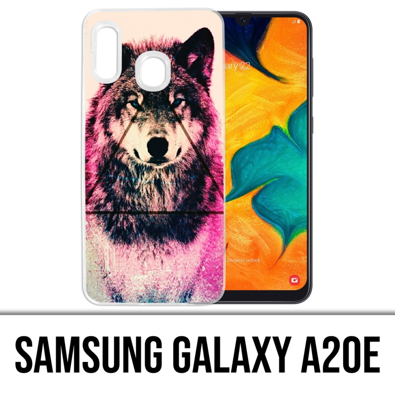 Funda Samsung Galaxy A20e - Triangle Wolf