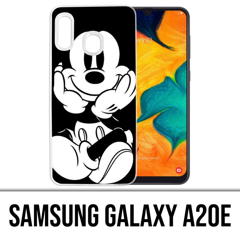 Coque Samsung Galaxy A20e - Mickey Noir Et Blanc