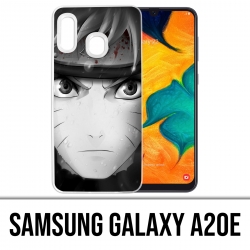 Funda Samsung Galaxy A20e - Naruto Blanco y Negro