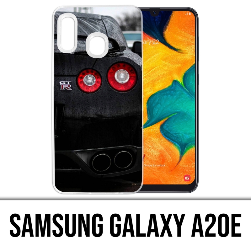 Custodia per Samsung Galaxy A20e - Nissan Gtr nera