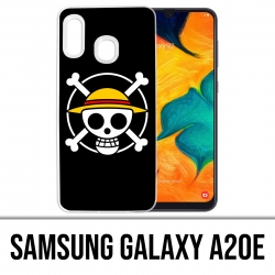 Funda Samsung Galaxy A20e - Logotipo de One Piece