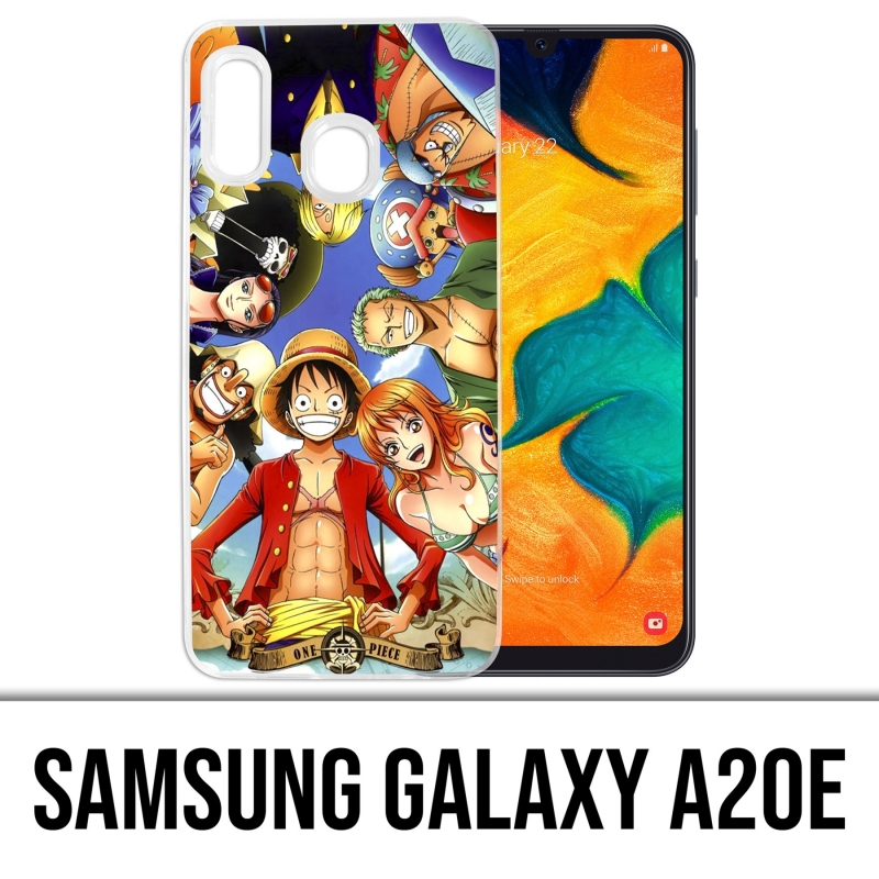 Custodie e protezioni Samsung Galaxy A20e - Personaggi di One Piece