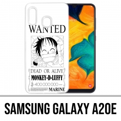 Custodia One Piece Wanted Rufy per Samsung Galaxy A20e