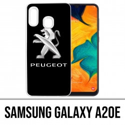 Funda Samsung Galaxy A20e - Logotipo de Peugeot