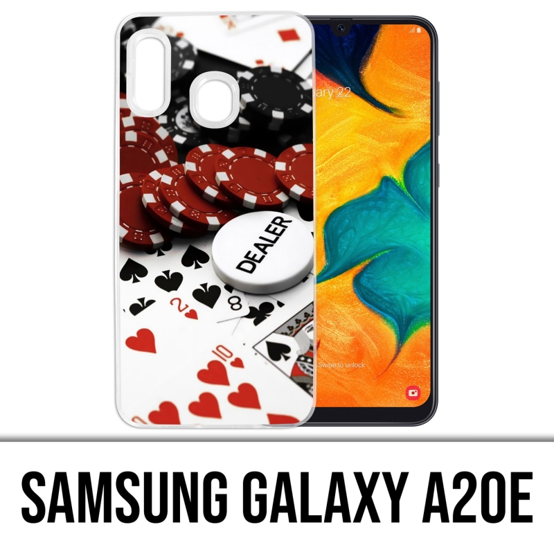 Coque Samsung Galaxy A20e - Poker Dealer