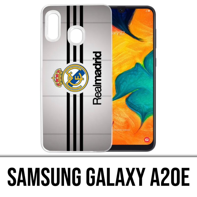 Coque Samsung Galaxy A20e - Real Madrid Bandes