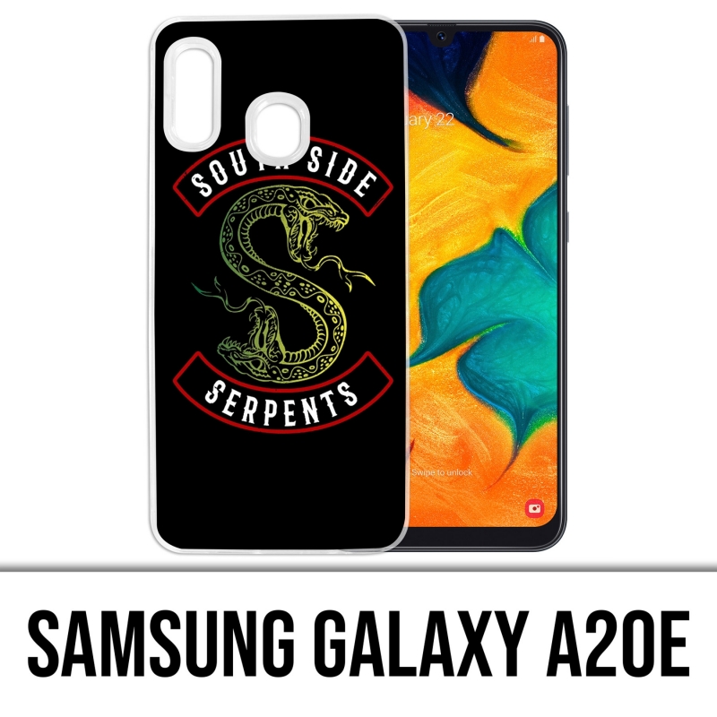 Funda Samsung Galaxy A20e - Logotipo de la serpiente del lado sur de Riderdale