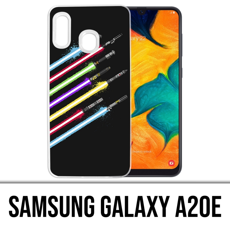 Funda Samsung Galaxy A20e - Sable de luz de Star Wars