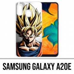 Funda Samsung Galaxy A20e - Goku Wall Dragon Ball Super