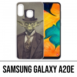 Custodia per Samsung Galaxy A20e - Star Wars Vintage Yoda