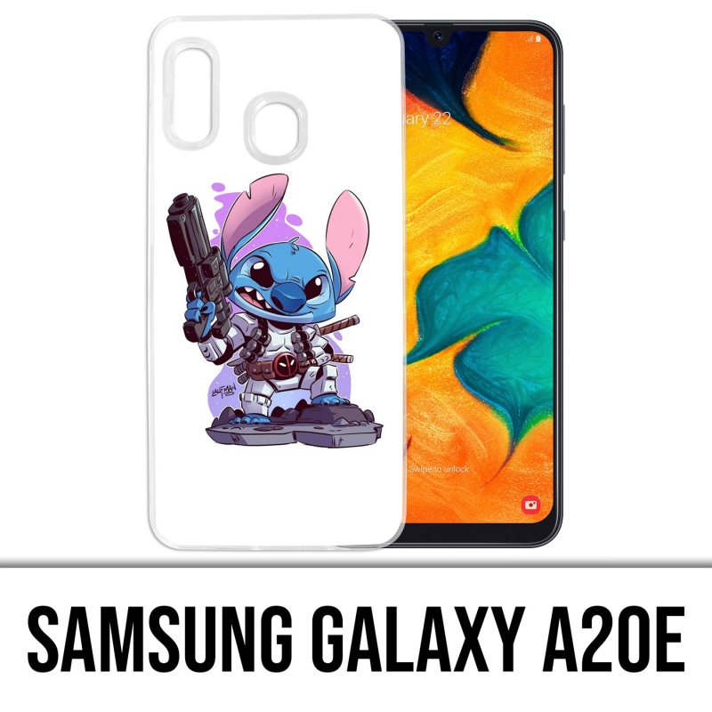 Samsung Galaxy A20e Case - Stitch Deadpool