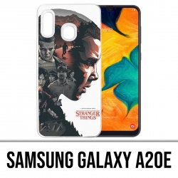 Samsung Galaxy A20e Case - Stranger Things Fanart