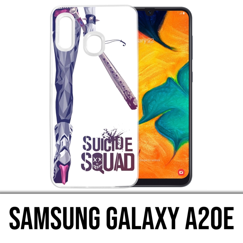 Coque Samsung Galaxy A20e - Suicide Squad Jambe Harley Quinn