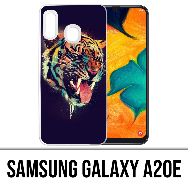 Custodia per Samsung Galaxy A20e - Paint Tiger