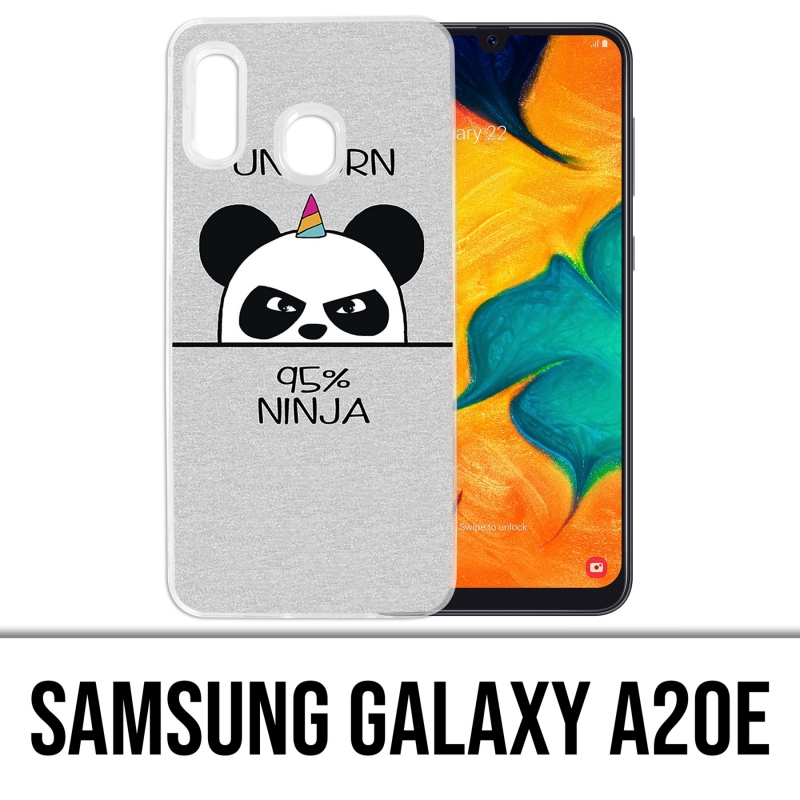 Samsung Galaxy A20e Case - Einhorn Ninja Panda Einhorn