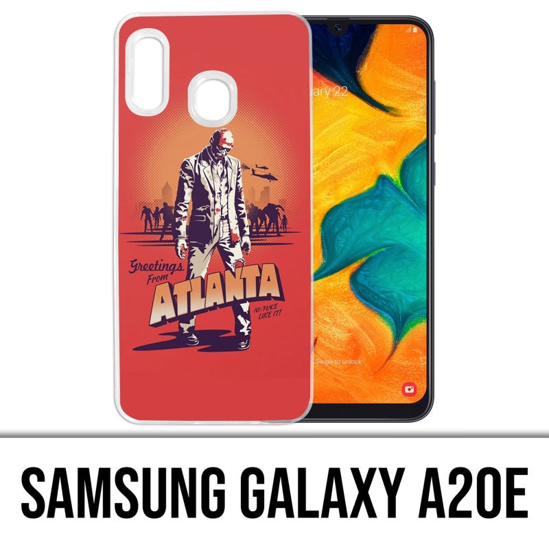 Custodie e protezioni Samsung Galaxy A20e - Walking Dead Greetings From Atlanta