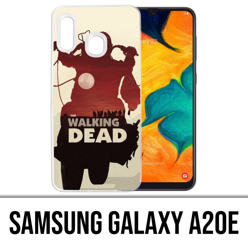 Coque Samsung Galaxy A20e - Walking Dead Moto Fanart