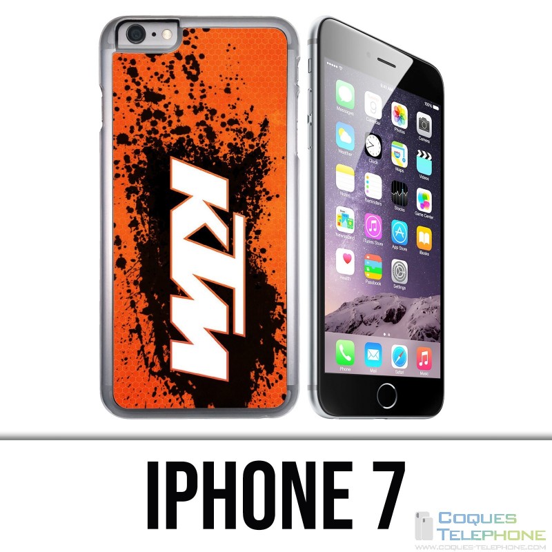 Custodia per iPhone 7 - Ktm Logo Galaxy