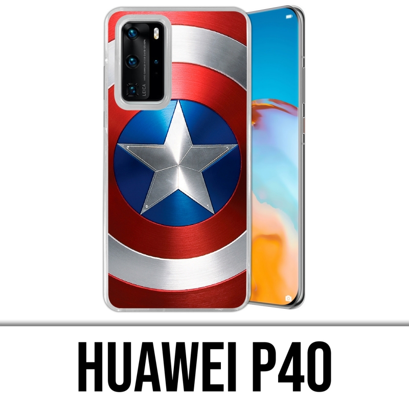 Custodia per Huawei P40 - Captain America Avengers Shield