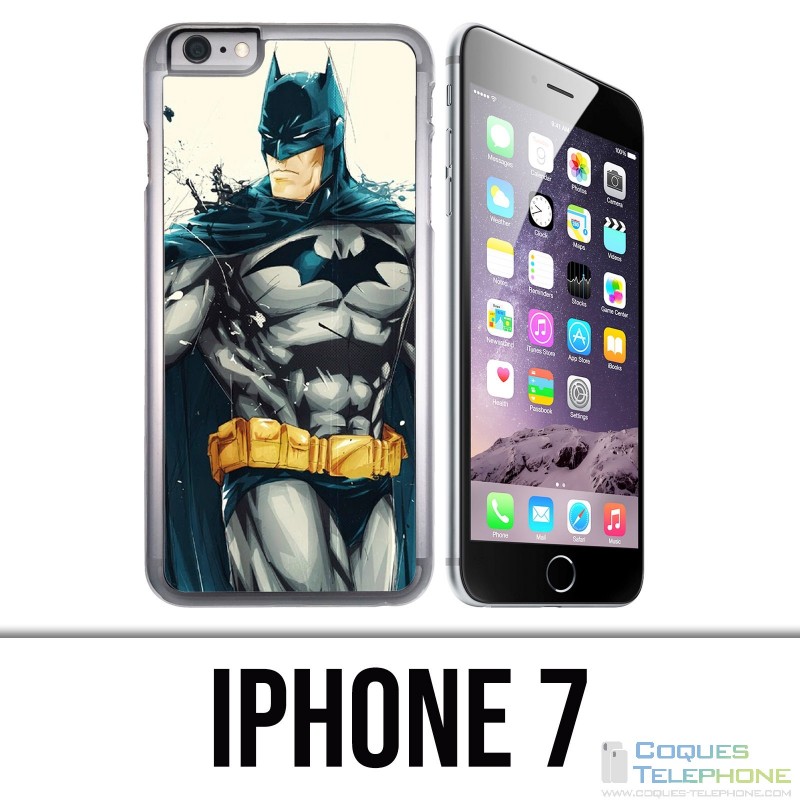 Custodia per iPhone 7 - Batman Paint Art