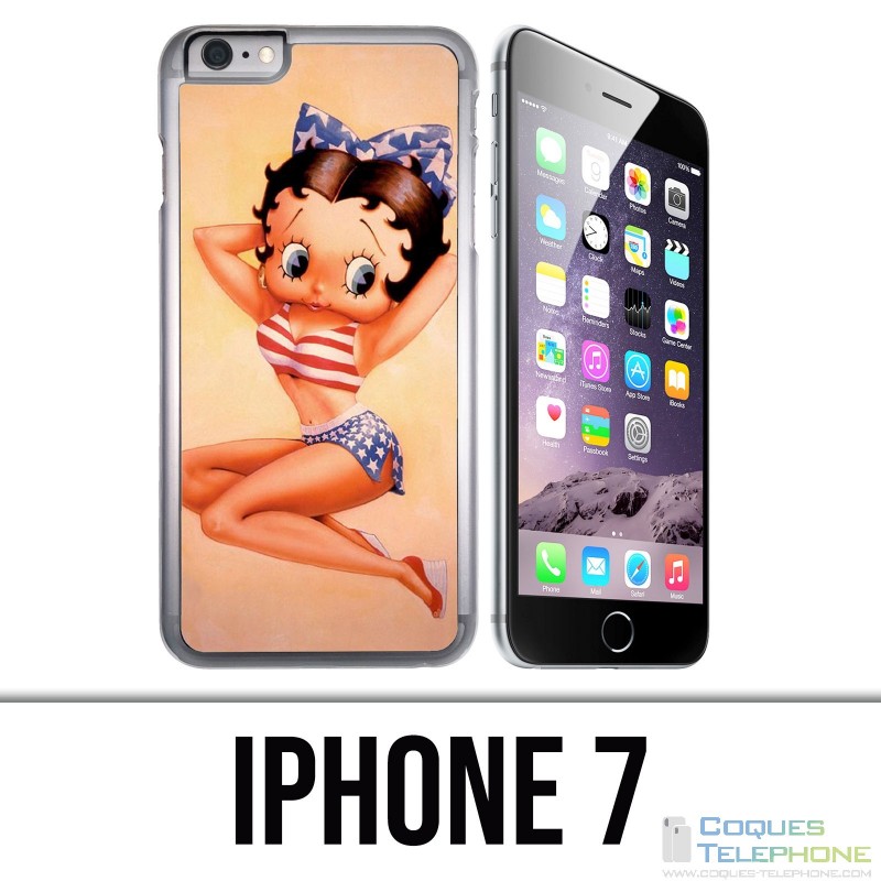 Estuche vintage para iPhone 7 de Betty Boop