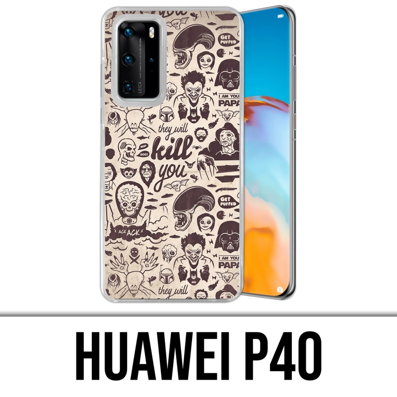 Funda Huawei P40 - Naughty Kill You