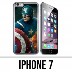 Coque iPhone 7 - Captain America Comics Avengers