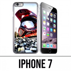 Coque iPhone 7 - Casque Moto Cross