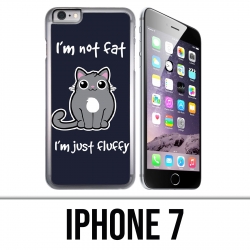 Custodia per iPhone 7 - Cat Not Fat Just Fluffy