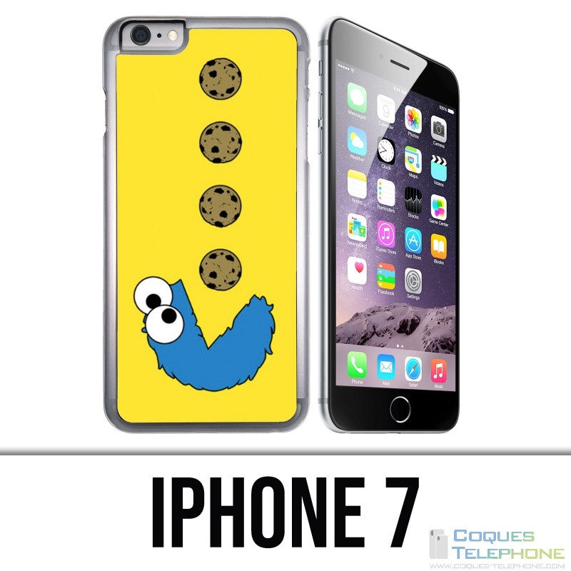 Funda iPhone 7 - Cookie Monster Pacman