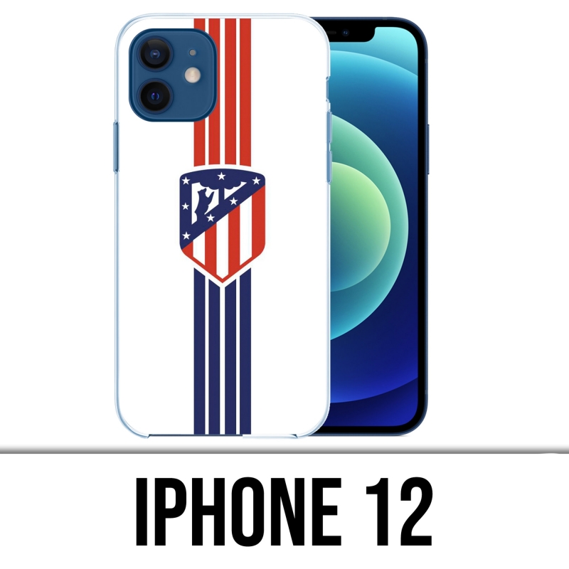 Coque iPhone 12 - Athletico Madrid Football