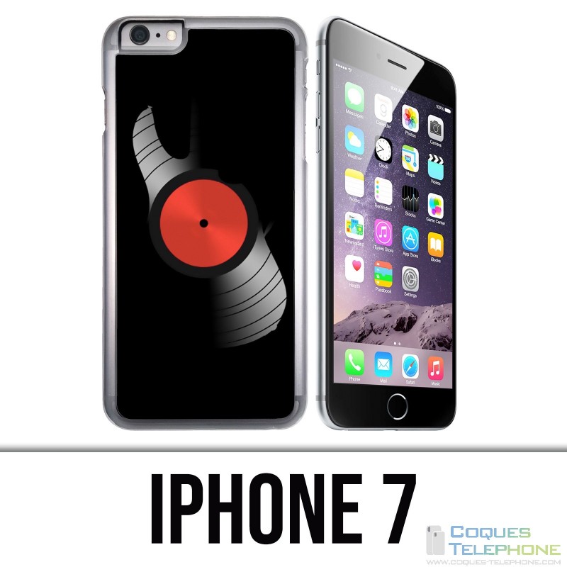 Custodia per iPhone 7: disco in vinile