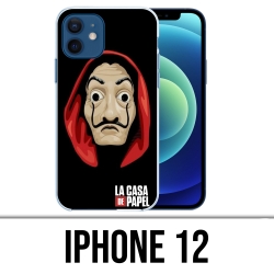Funda iPhone 12 - La Casa De Papel - Máscara Dalí