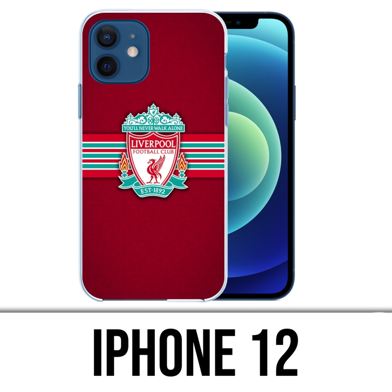 Coque iPhone 12 - Liverpool Football