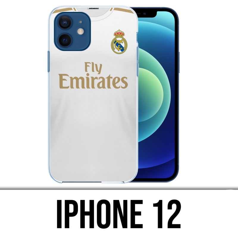 Coque iPhone 12 - Real Madrid Maillot 2020