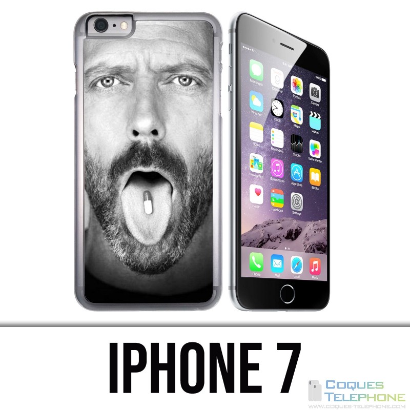 Coque iPhone 7 - Dr House Pilule