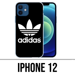 Coque iPhone 12 - Adidas Classic Noir