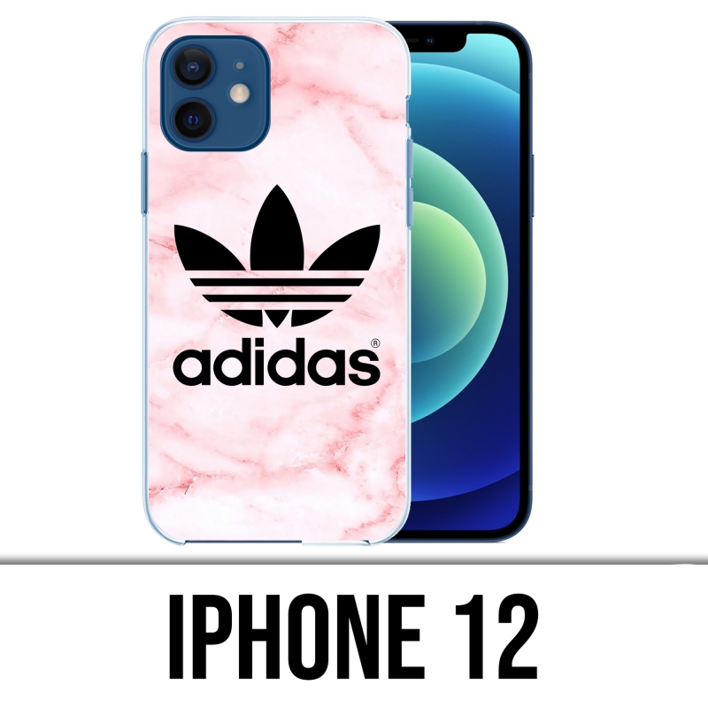 beginnen Te voet Koreaans IPhone 12 Case - Adidas Marble Pink